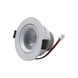 Led inbouwspot Wit 4 Watt - 2700K - Dimbaar - met trafo