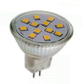 10-30V GU4/MR11 Ledspot 2,4 Watt