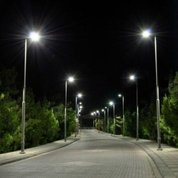 LED Straatverlichting 150 Watt - Caliban - 650 x 300 x 135mm - Buis Ø60mm