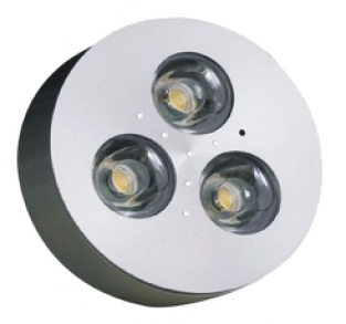 LED Puck spot (opbouw) - 8,4W - 12V - Complete dimbare set