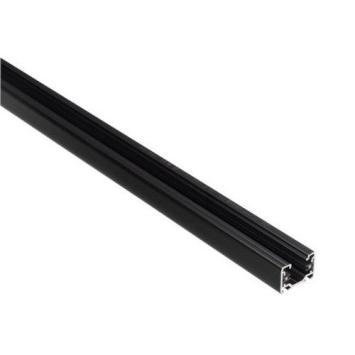 Spanningsrail zwart 150 cm - 2 aderig - 1-fase