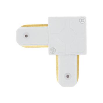 L-connector voor witte spanningsrail - 1-fase