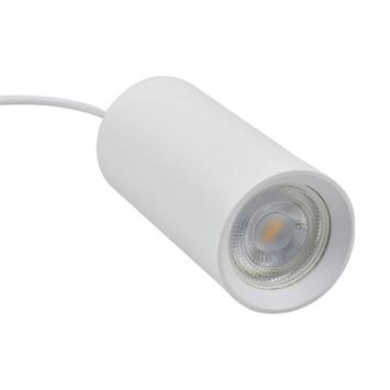 LED Rail Hanglamp met GU10 fitting - Wit - 1-fase