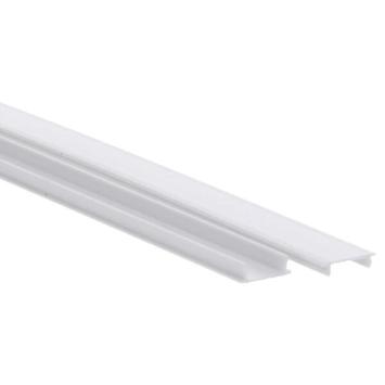 Afdekplaat voor spanningsrail 1-fase - Wit - 1 meter