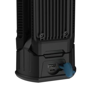 LED Werklamp Triohead WL7000R - 3 x 22 Watt - 7000 Lm - Draadloos & Inklapbaar