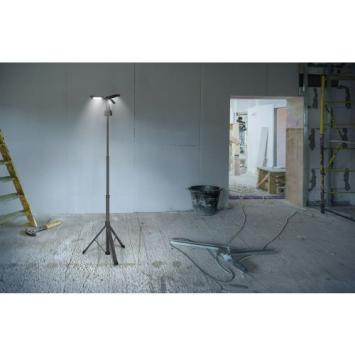 LED Werklamp Triohead WL7000R - 3 x 22 Watt - 7000 Lm - Draadloos & Inklapbaar