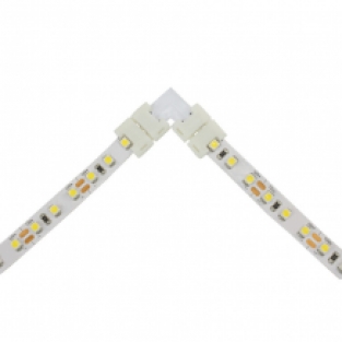 Hoek koppelstuk voor Ledstrip 12/24V - single color - 10 mm