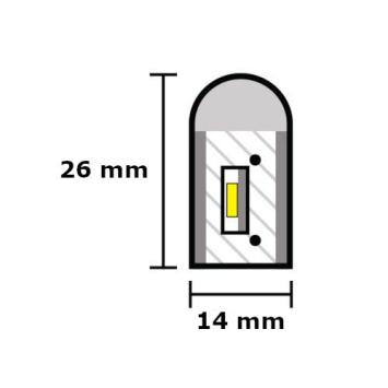 Neon Flex Ledstrip 230V - RGB - Dimbaar