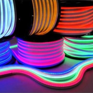 Flexibele 230 Volt Neon Ledstrip RGB