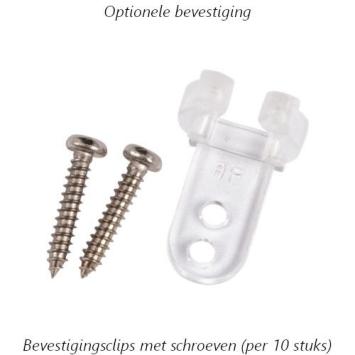 LED Lichtslang 230V - Koel wit - 3,2W/m - IP44 - Ø13mm