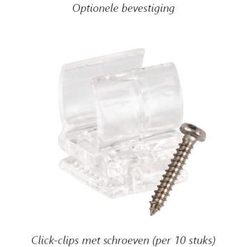 LED Lichtslang 230V - Koel wit - 3,2W/m - IP44 - Ø13mm