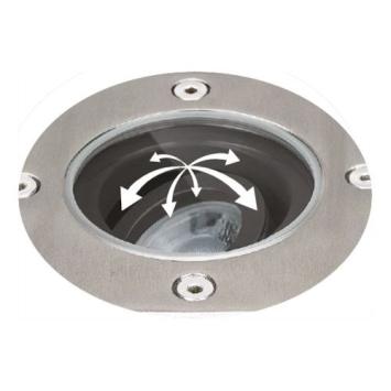 LED Grondspot Vierkant - Model Berg - Vervangbare GU10 Ledspot - Dimbaar