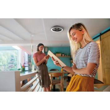 Plafondventilator met ledlamp - Plave - CCT - 48 Watt - Ø485mm