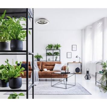 Plafondventilator met ledlamp - Plave - CCT - 48 Watt - Ø485mm