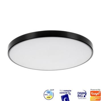 Slimme Led Plafondlamp Zwart