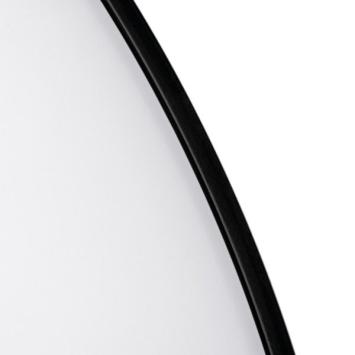 Slimme Led Plafondlamp 20 Watt - Plafon Zwart - CCT - Wifi/Bluetooth - Ø390mm - IP20