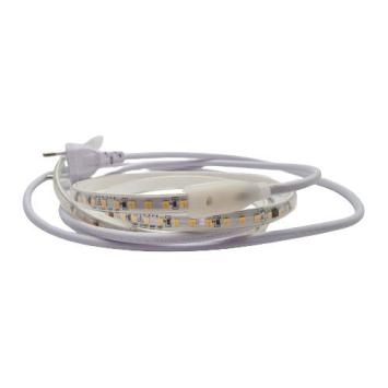 LED Strip 230 Volt -  Inkortbaar per 10 cm - 2700K - Dimbaar - IP66