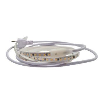 LED Strip 230 Volt -  Inkortbaar per 10 cm - 2700K - Dimbaar - IP65