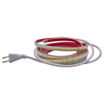 COB Ledstrip 230 Volt - Koel Wit 6000K - Per 10 cm inkortbaar - Dimbaar - IP65