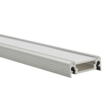 Aluminium Profiel Alukleur voor Ledstrip 230V 10 cm - Opbouw 20 x 8 mm - Surface 10