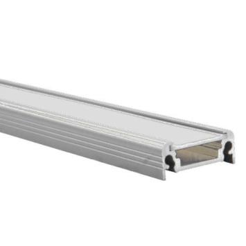 Aluminium Profiel Glans voor Ledstrip 230V 10 cm - Opbouw 20 x 8 mm - Surface 10