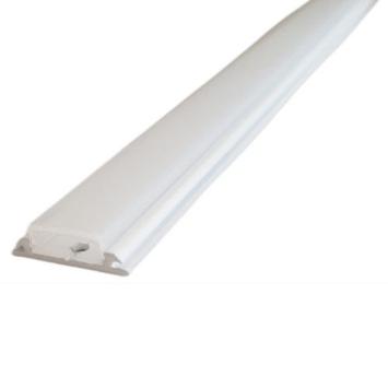 Buigbaar Aluminium Profiel Zwart voor 230V Ledstrip 10 cm - Arc 12 - 20x3,3mm - 1 meter