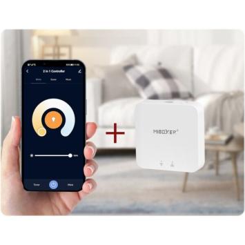 MiBoxer Zigbee 3.0 + 2.4GHz Dimmodule 300W - Slimme dimmer met app- en spraakbediening