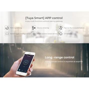 MiBoxer Smart Switch module 230V - WiFi-2.4G - WL-SW1