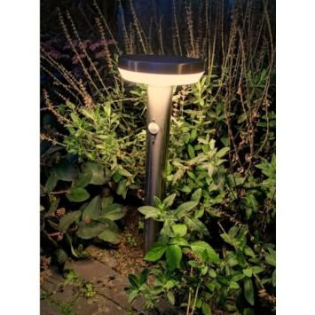 LED Solar Tuinlamp Spike 2 Rond - 50 cm - PIR Sensor - 3000K - 600 Lm