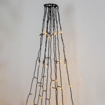 LED Kerstverlichting Vlaggenmast 7 meter - 360 leds - extra warmwit