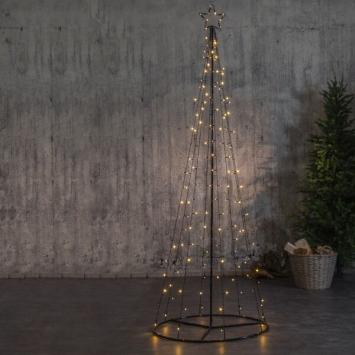 LED Buiten Kerstboom 210 cm - 170 leds - warmwit - IP44