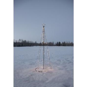 LED Buiten Kerstboom 210 cm - 170 leds - warmwit - IP44