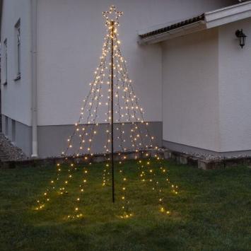 LED Buiten Kerstboom 235 cm - 420 leds - grondspies 