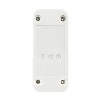 LED Snoerdimmer Wit - Traploos dimmen - 0,3-75W - 230V