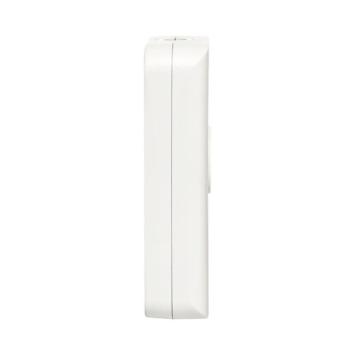 LED Snoerdimmer Wit - Traploos dimmen - 0,3-75W - 230V