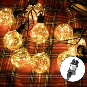 Led Lichtslang met koperdraad