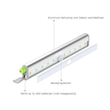 Draadloze Ledlamp met bewegingssensor en magneet - 5000K