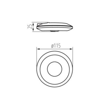 LED Opbouw Bewegingssensor PIR (max 2000W)