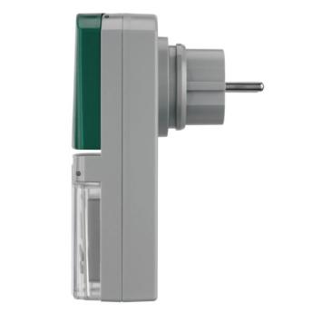 Digitale tijdschakelaar voor buiten - 8A - 1800W - IP44 - 24/7 programma