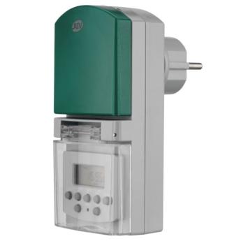 Digitale tijdschakelaar voor buiten - 8A - 1800W - IP44 - 24/7 programma