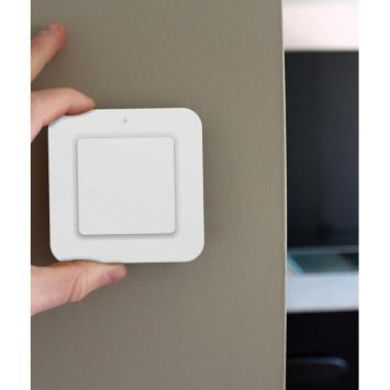Draadloze Wandschakelaar KAKU - Enkel/Dubbel - AWST-9000 - Wit