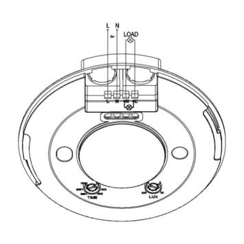 Aanwezigheidssensor met bewegings- en ademhalingsdetectie - Zwart - Opbouw